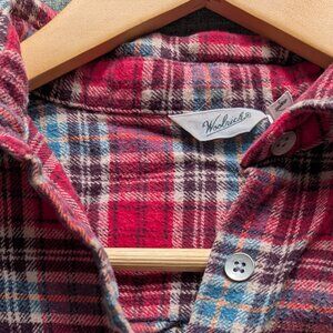 Vintage Woolrich Flannel Shirt Women's Medium 100% Cotton